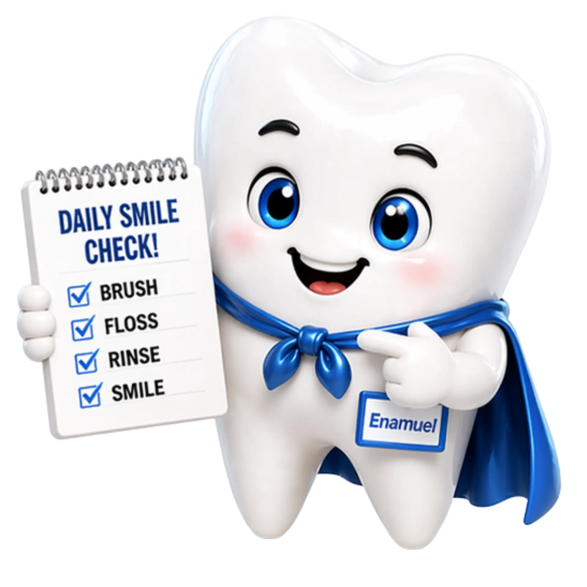 Enamuel with a Daily Smile Check list